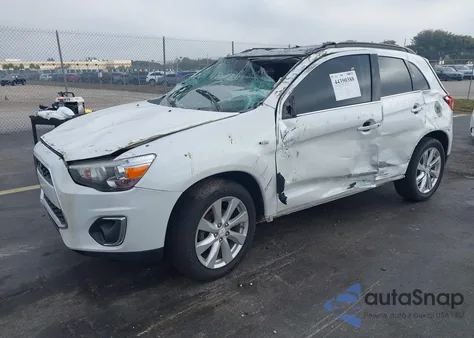 2014 Mitsubishi Outlander Sport Se z USA, uszkodzony, nr VIN 4A4AP4AU1EE027543